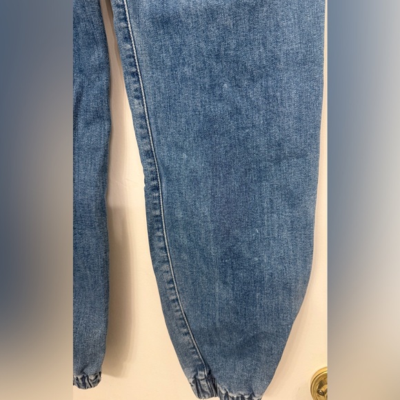 MOTHER The Wrapper Patch Springy Ankle We The Animals Blue Size 24 - Picture 8 of 15